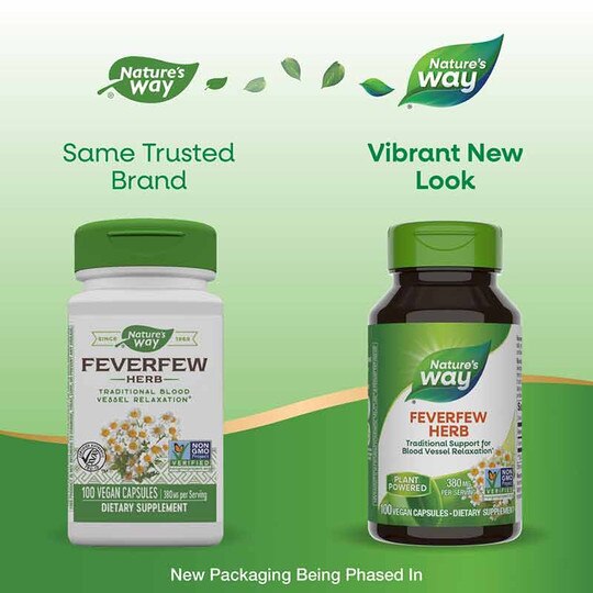 Feverfew Herb 380 Mg, NWA